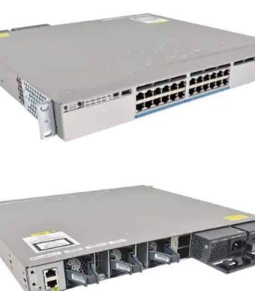 Commutateur Ethernet empilable Cisco WS-C3850-24XUW-S 24 ports 10G UPOE + module + licences